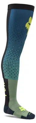 Obrázek produktu pro FOX Flexair Fracture, motokrosové ponožky, modrá/zelená, velikost M