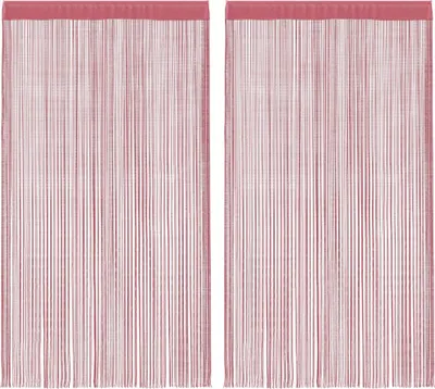 Produktbild von vidaXL Fadenvorhänge 2 Stk. Rosa 140x250 cm