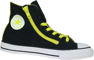 Produktbild von CONVERSE AS High neon-glitzerpink 642788C und black 642804C Gr.27-38,5 EUR 31 (US 13)-schwarz
