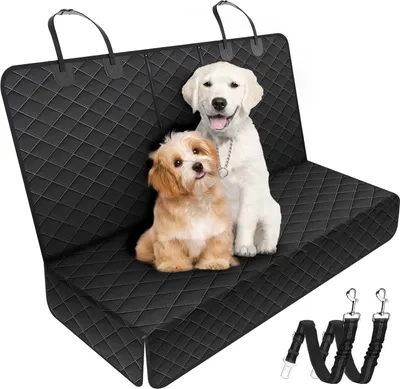 Image de Couverture pour chien pour la banquette arrière - imperméable - taille universelle - 1 pièce