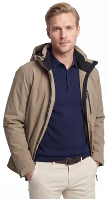 Produktbild von Parka Tenson khaki mit borstzak