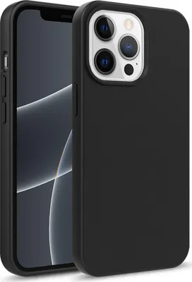 Produktbild von Mobigear iPhone 13 Hülle – Umweltfreundliche Schutzhülle, Schwarz