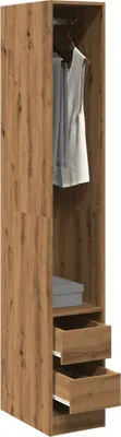 Produktbild von "2026 Promotion" Kleiderschrank Artisan-Eiche 30x50x200 cm Holzwerkstoff - Kleiderschränke CC16524
