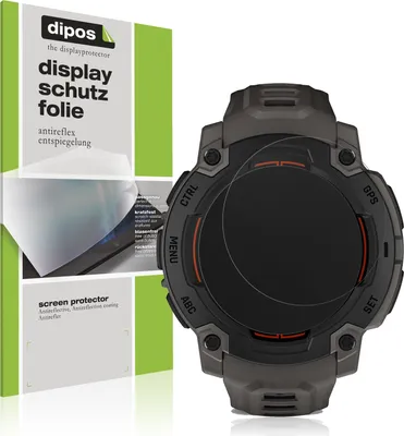 Produktbild von 6x Schutzfolie für Garmin Instinct E 40mm matt Displayschutzfolie Folie Display Schutz dipos