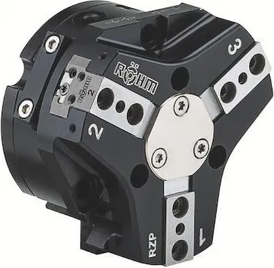 Image de RÖHM Pince pneumatique de centrage RZP LKR56 3xM5 KH6,7 BH6