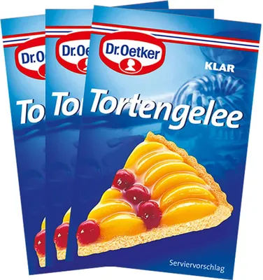 Produktbild von Dr. Oetker Tortengelee klar 3er 48g