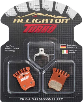 Immagine prodotto di Alligator Turbo Cooling Tektro Hd-r510/r310 Pastiglie freno semi-metallo taglia unica