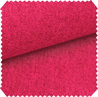 Produktbild von novely® MALCHIN - Flauschiger Polsterstoff im Leinenlook - Robuster Möbelstoff - Pflegeleichte Meterware 1lfm - Farbe: 11 Himbeere