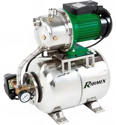 Image de Pompe Surpresseur 50L - Tout Inox - Performante et Durable - Idéale pour le Approvisionnement en Eau - D-Work