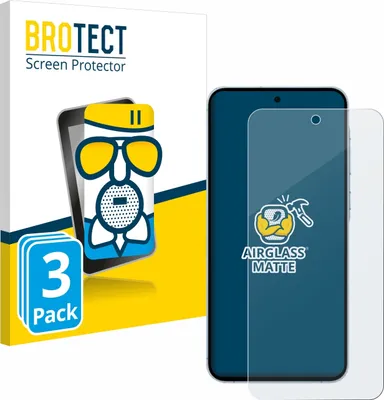Produktbild von 3x BROTECT Entspiegelungs Schutzglas für Samsung Galaxy M35 Schutzfolie Panzer Folie Glas Display Schutz matt