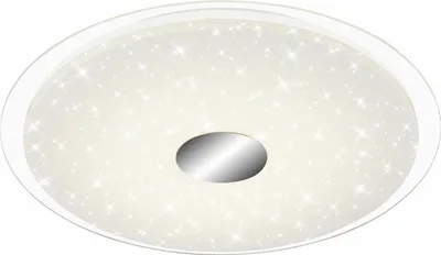 Produktbild von Briloner LED Sternenhimmel Deckenleuchte Space Weiß rund Ø46cm 24W 1920lm CCT Warm-Kaltweiß dimmbar mit Fernbedienung