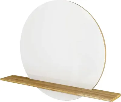 Produktbild von LED Spiegel mit Ablage Devo Sonet BxHxS 90x70x15 cm natural oak wood