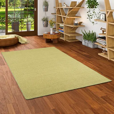 Produktbild von Sisal Natur Teppich Astra Grün, Größe:100x200 cm