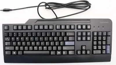 Zdjęcie produktu dla Lenovo Business Black Preferred Pro USB Keyboard US EURO, Przewodowa, USB, QWERTY, Czarny
