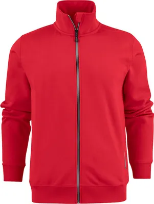 Produktbild von Sweatshirtjacke Javelin RSX grau meliert, 280 g/m², mit Reißverschluss, innen gebürstet