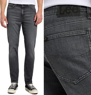 Immagine prodotto di LEE Herren, Jeanshosen, Regular fit AUSTIN, W32 L30, Grau, Jeans, baggyjeans, buggy