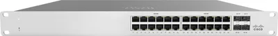 Productafbeelding van Cisco Meraki MS120-24, beheerde switch, L2, Gigabit Ethernet (10/100/1000), geschikt voor montage in een rack, 1U