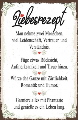Produktbild von vianmo Holzschild 30x20 cm Liebesman nehme 2 Menschen