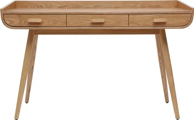 Produktbild von Miliboo - Schreibtisch skandinavisch helles Holz HALLEN