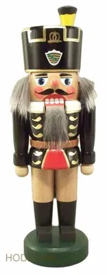 Produktbild von Nussknacker Bergmann schwarz Höhe 22cm NEU