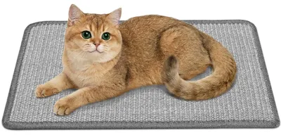 Produktbild von Gimars Sisal Kratzmatte Katze 50x30cm, Kratzschutz für Sofa & Wand, Selbstkleben
