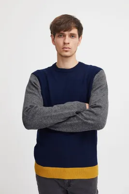 Produktbild von Casual Friday - CFKarl crew lambswool knit - Pullover - 20504789