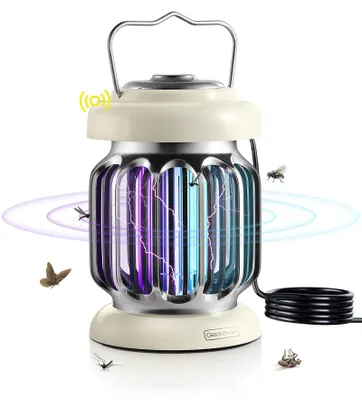 Immagine prodotto di Sensore di luce a 2 pezzi, lampada per catturare mosche e zanzare, trappola per insetti