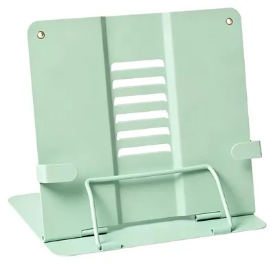Imagen del producto de Soporte para libros de metal, atril para niños, compacto, ideal para la cocina