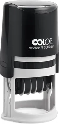 Productafbeelding van COLOP 104341 COLOP Datestempelprinter R 50-Dater, rond, zwart