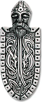 Produktbild von Wikingerheld Schmuck Anhänger - Wikinger - 53x21mm