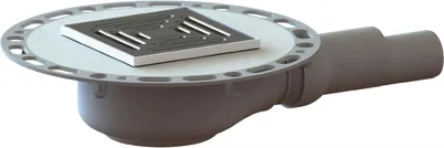 Image de Dallmer Bodenablauf TistoPlan DN 40/50 K 12, 120x120mm