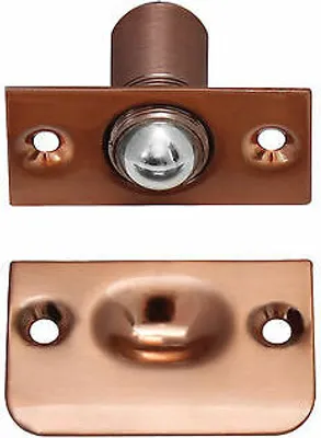 Produktbild von Kugelschnäpper Möbelschnäpper Edelstahl Schnäpper Rollenschnäpper Federschnäpper Braun
