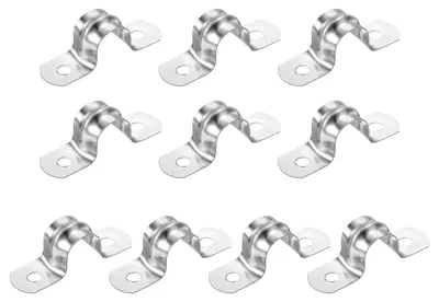 Productafbeelding van Set van 16 stuks starre buisbeugels, 12mm, roestvrij staal