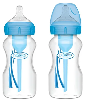 Produktbild von Dr. Brown's Flaschenset - Duo Options+ Breit - 270 ml