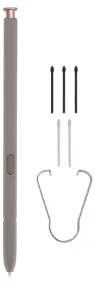 Immagine prodotto di Stilo touch per smartphone S24 Ultra, penna di alta precisione per touchscreen, di ricambio, con punta fine da 0,7 mm, colore grigio
