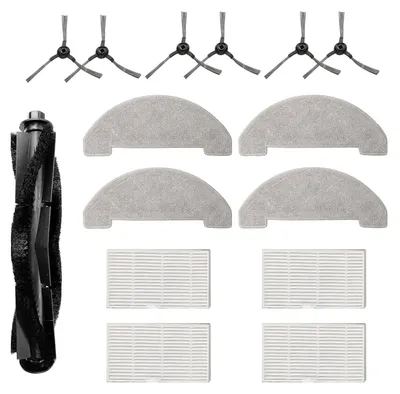 Reinigungszubehör-Set für Q8/Q8 Max, 4 Wischtücher, 4 Filter, 6 Bürsten