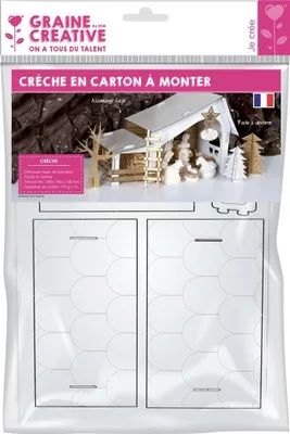 Immagine prodotto di Presepe di cartone creativo di Graine - giocattolo creativo per il Natale