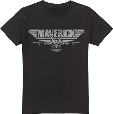 Image de Top Gun : Maverick - T-shirt "Plane" pour homme TV7055 (M) (Noir)