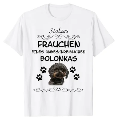 Productafbeelding van Stolz drauf dat ik een Bolonka-hond heb - T-shirt