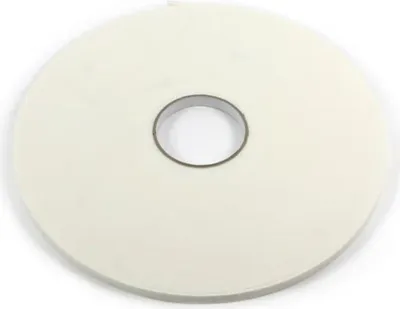 Produktbild von 5x Schaumstoff-Dichtband 9x4mm 20m Rolle PE-Schaum weiß selbstklebend Isolierung