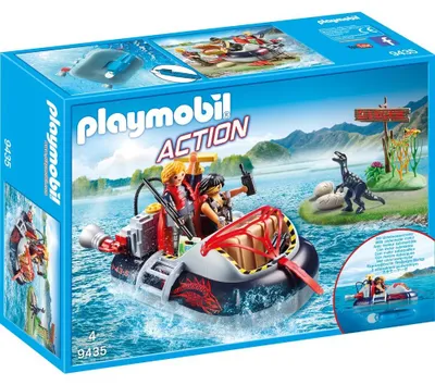 Image de PLAYMOBIL® Action Aéroglisseur avec moteur sous-marin 9435