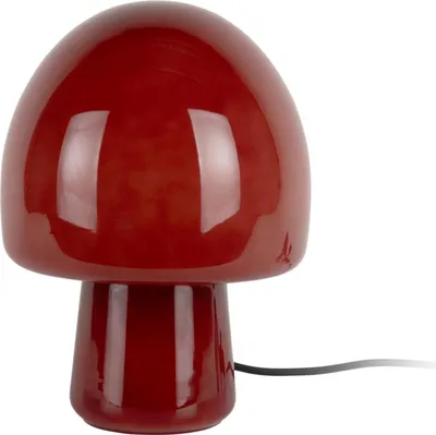 Produktbild von Leitmotiv - Tischleuchte Gozar - Rot - 20x20x27cm Tischlampe - Nachttischlampe, Wohnzimmer, Schlafzimmer