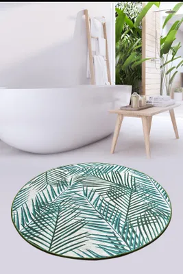 Produktbild von Mijolnir, Botany- CHL4154, Bunt, Badematten, 700 gr/m², 100% Samtstoff