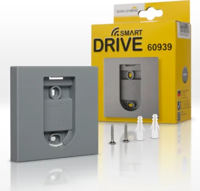 Produktbild von Schellenberg Handsenderrahmen für Funk-Handsender, silbergrau, 60939