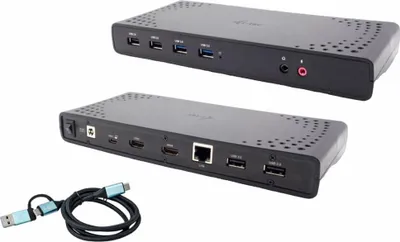 Produktbild von D I-Tec Usb 3.0/Usb-C/Tb 2X Hdmi