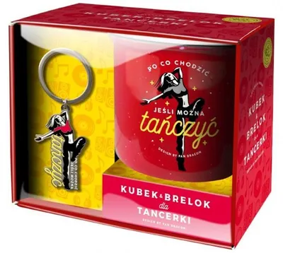 Produktbild von Set Becher + Schlüsselanhänger Hobby-Dance