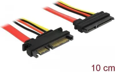 Productafbeelding van Delock SATA-verlengkabel - Serial ATA 150/300/600 - SATA Combo (S)