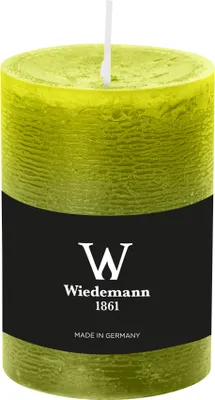 Produktbild von Wiedemann Marble Rustik Kerzen, Stumpenkerzen,  Apfelgrün 100 x Ø 68 mm