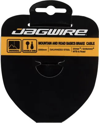 Immagine prodotto di Cavo freno Jagwire Road & Mountain Basic in acciaio zincato, dimensioni: 1,6 x 2000 mm