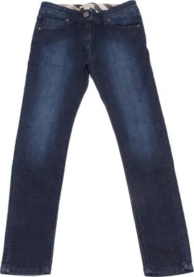 Produktbild von 1738S jeans bimba BURBERRY blu denim pantaloni pant trouser kid